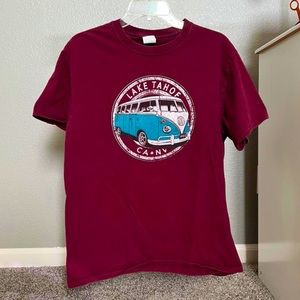 Lake Tahoe Volkswagen Van Tshirt